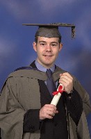 My graduation photo